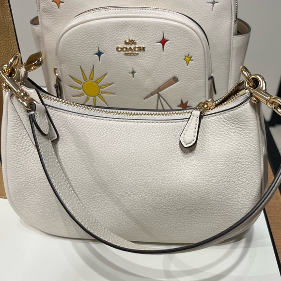 New Coach X Observed By Us Teri Shoulder Bag In Leather With Print - Picture 7 of 9